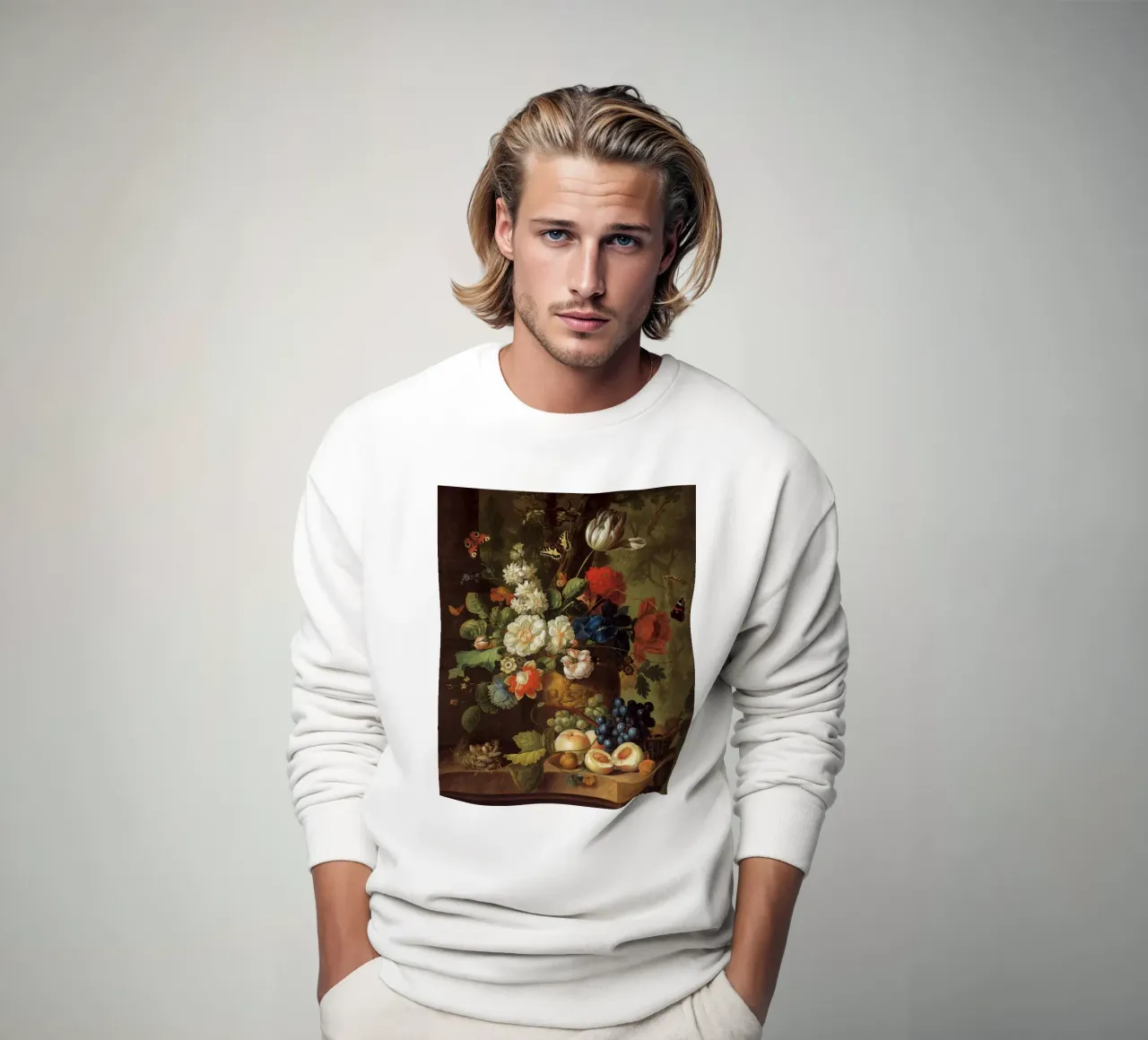 Jan van Os Fiori felpa da Timeless Artworks