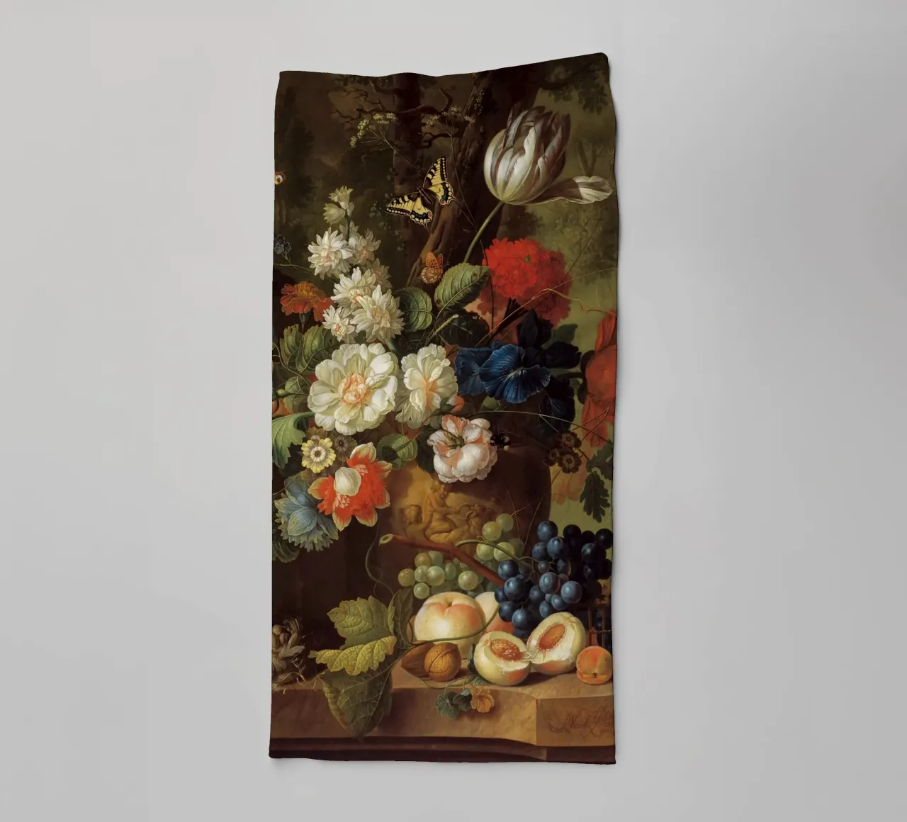 Jan van Os Fiori asciugamano da bagno da Timeless Artworks