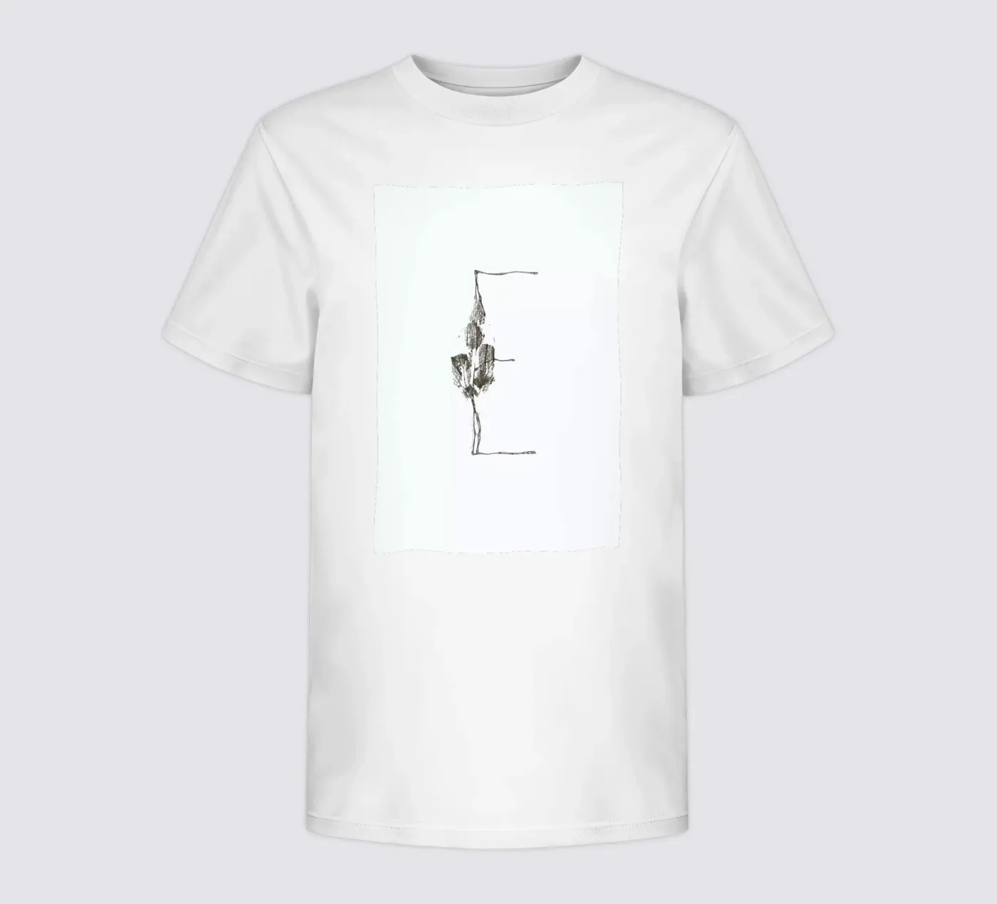 E kinder t-shirt van Marina Guiu