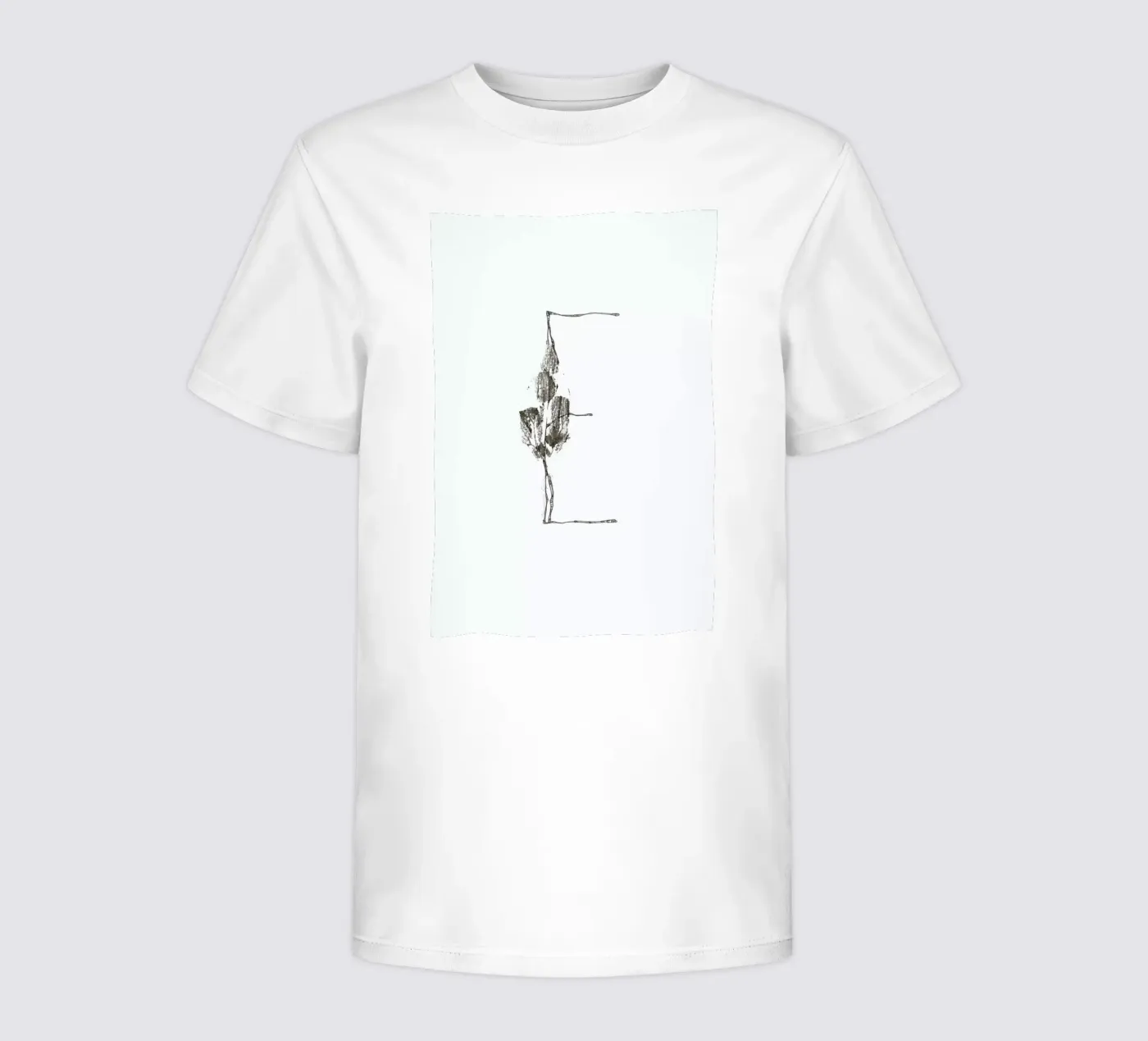 E kinder t-shirt van Marina Guiu