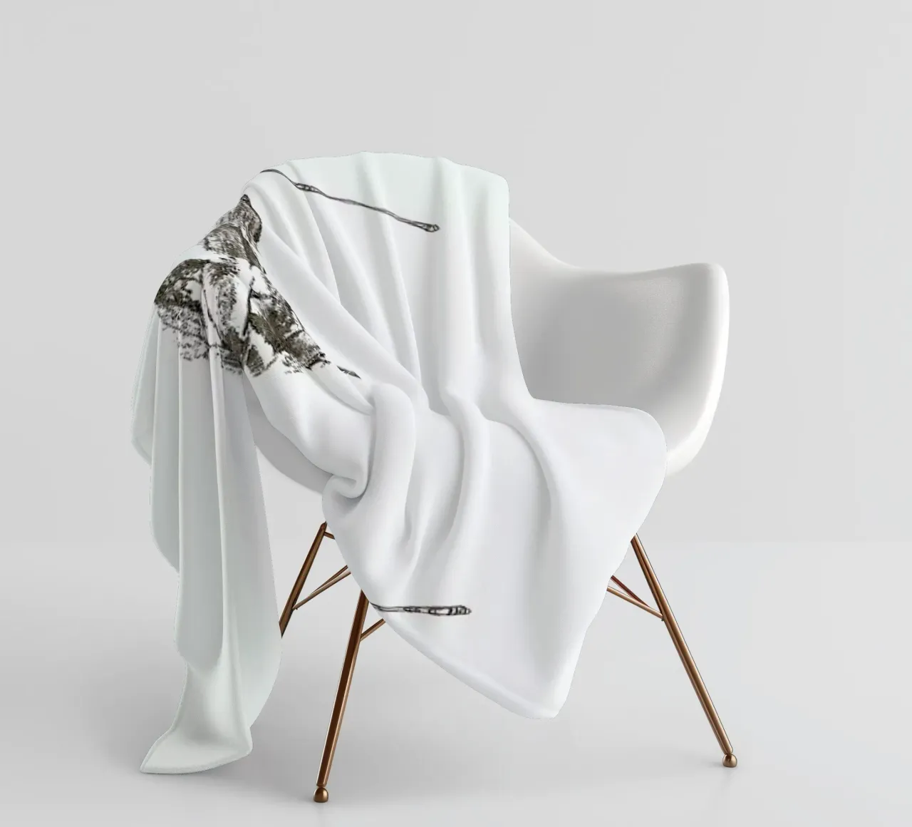 E Fleecedecke von Marina Guiu