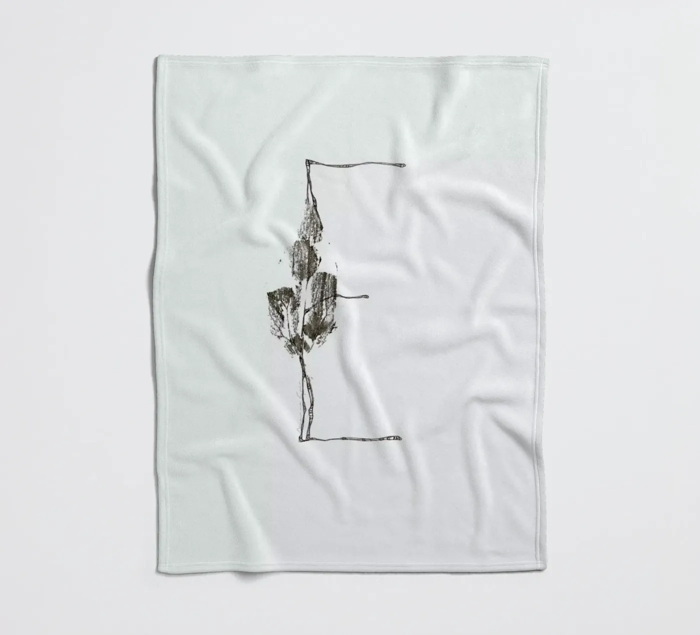 E fleece blanket by Marina Guiu