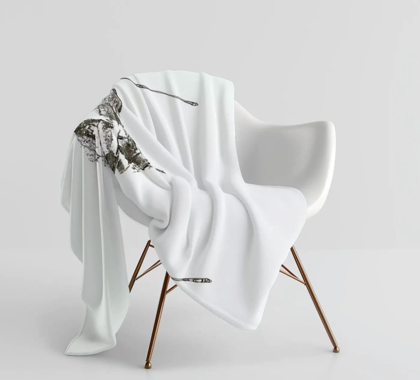 E Fleecedecke von Marina Guiu