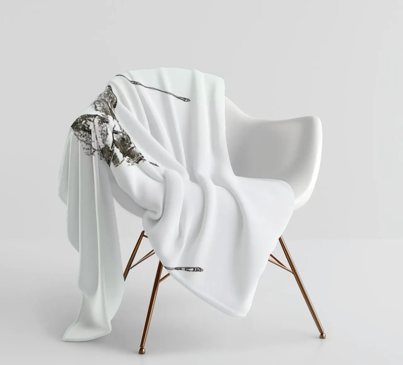 E Fleecedecke von Marina Guiu