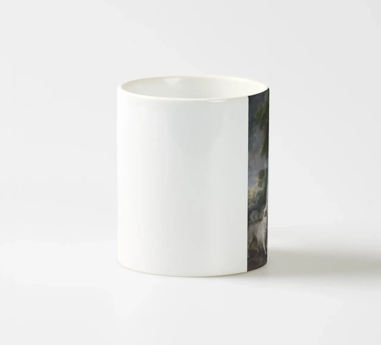 Thomas Gainsborough Signore e signora William Hallett tazza in ceramica da Timeless Artworks