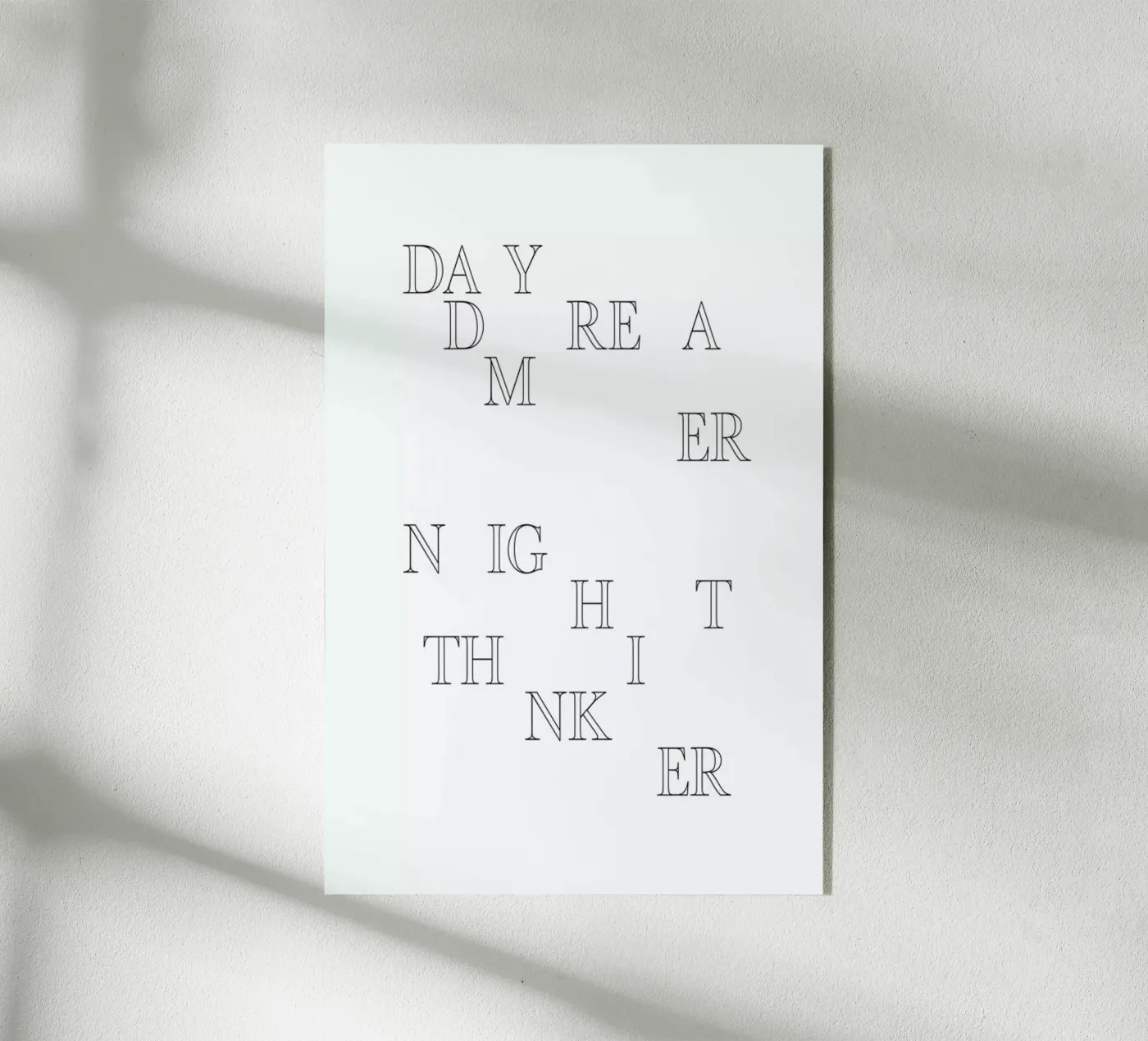 Day Dreamer plexiglass da Honeymoon Hotel