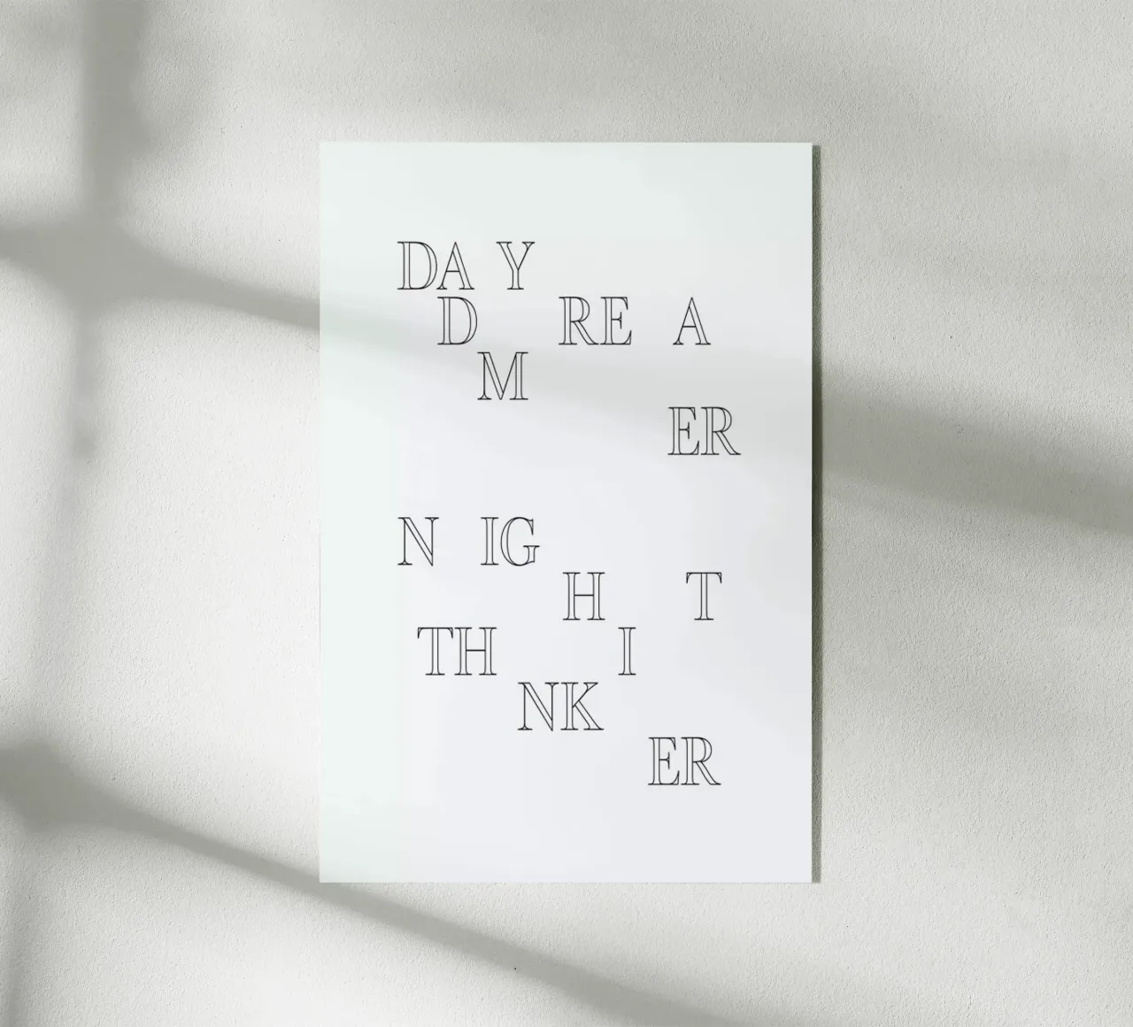 Day Dreamer plexiglass da Honeymoon Hotel