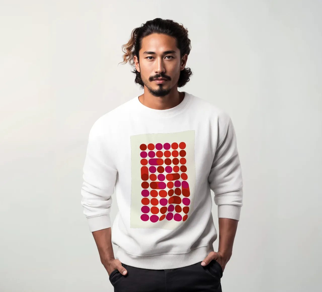 Red Bleep felpa da Bo Lundberg