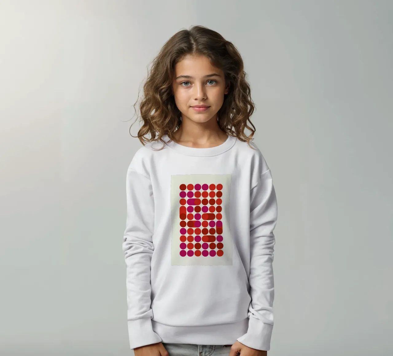 Red Bleep felpa bambino da Bo Lundberg