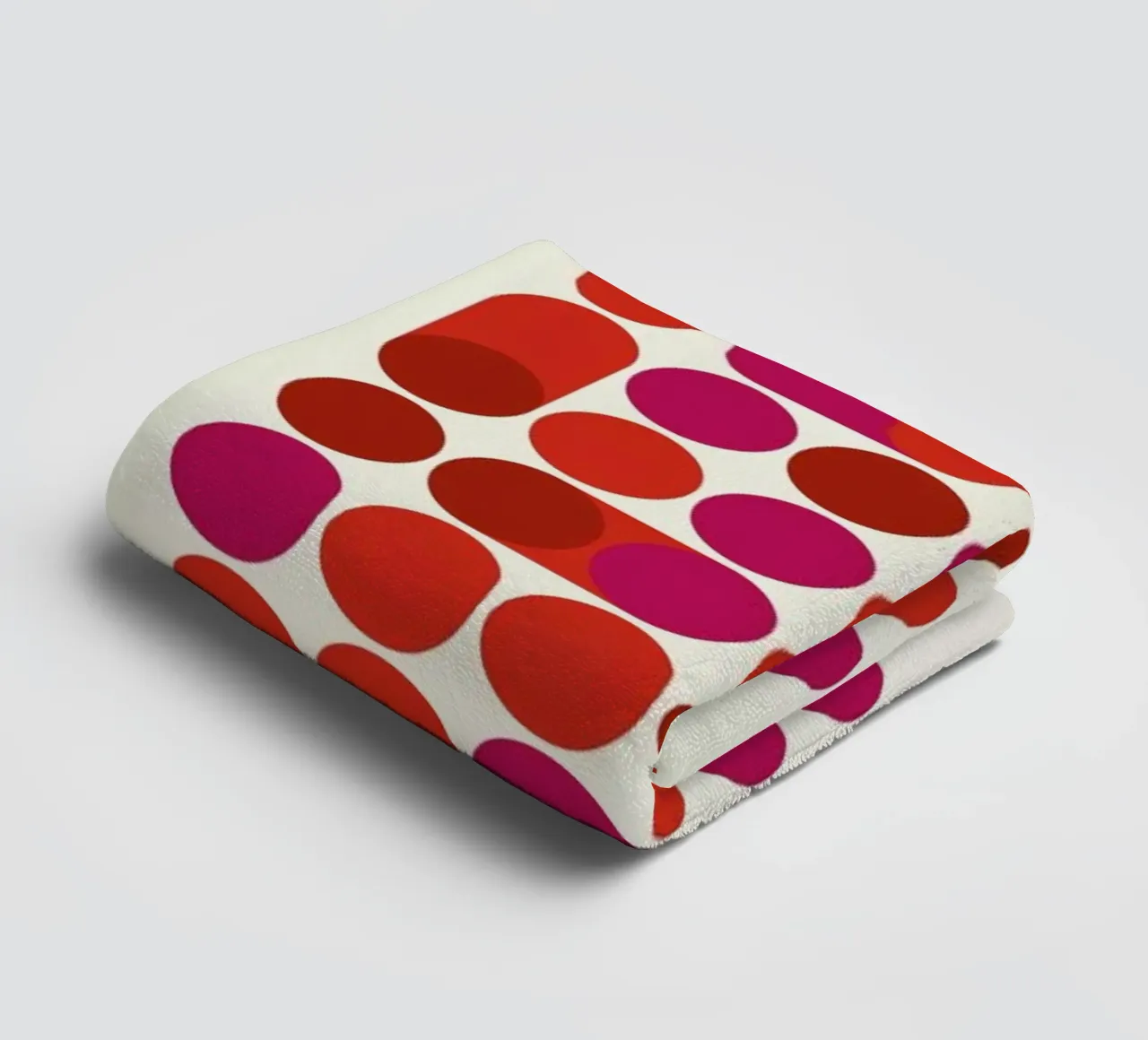 Red Bleep asciugamano da bagno da Bo Lundberg