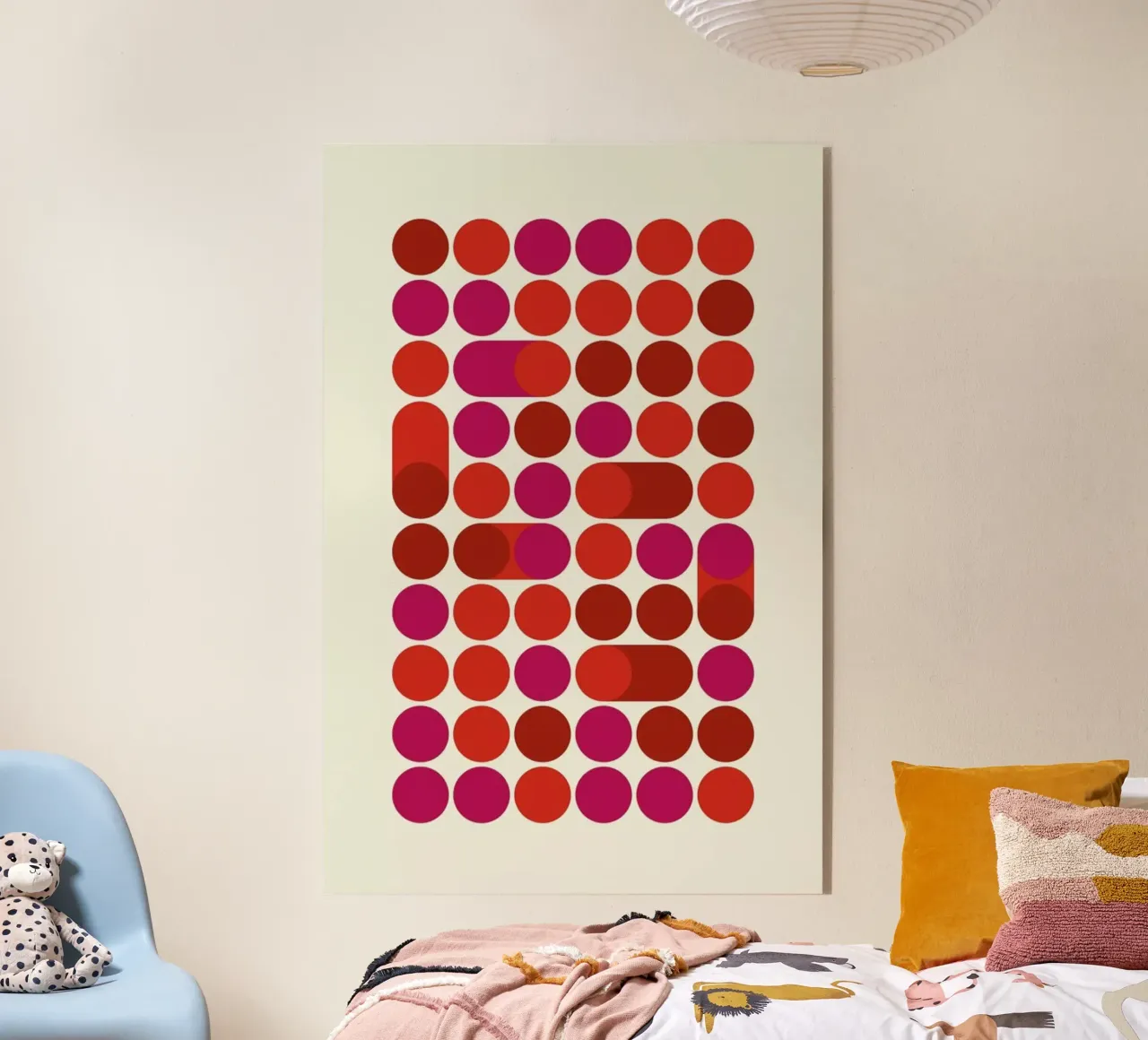 Red Bleep plexiglass da Bo Lundberg