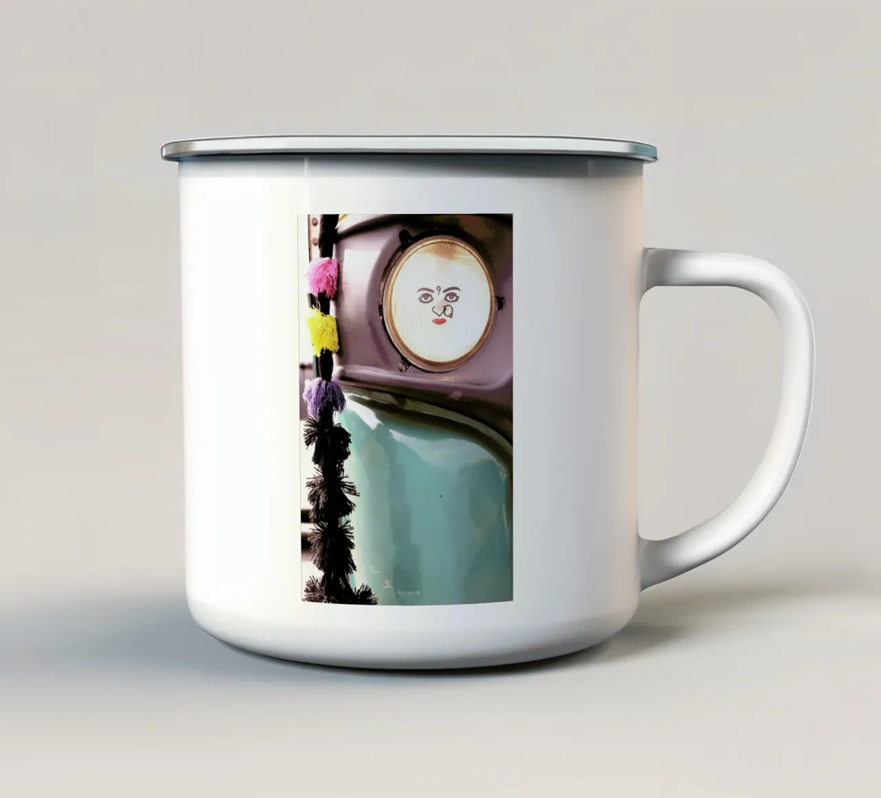 Ok Horn Please tazza in smalto da Ballack Art House