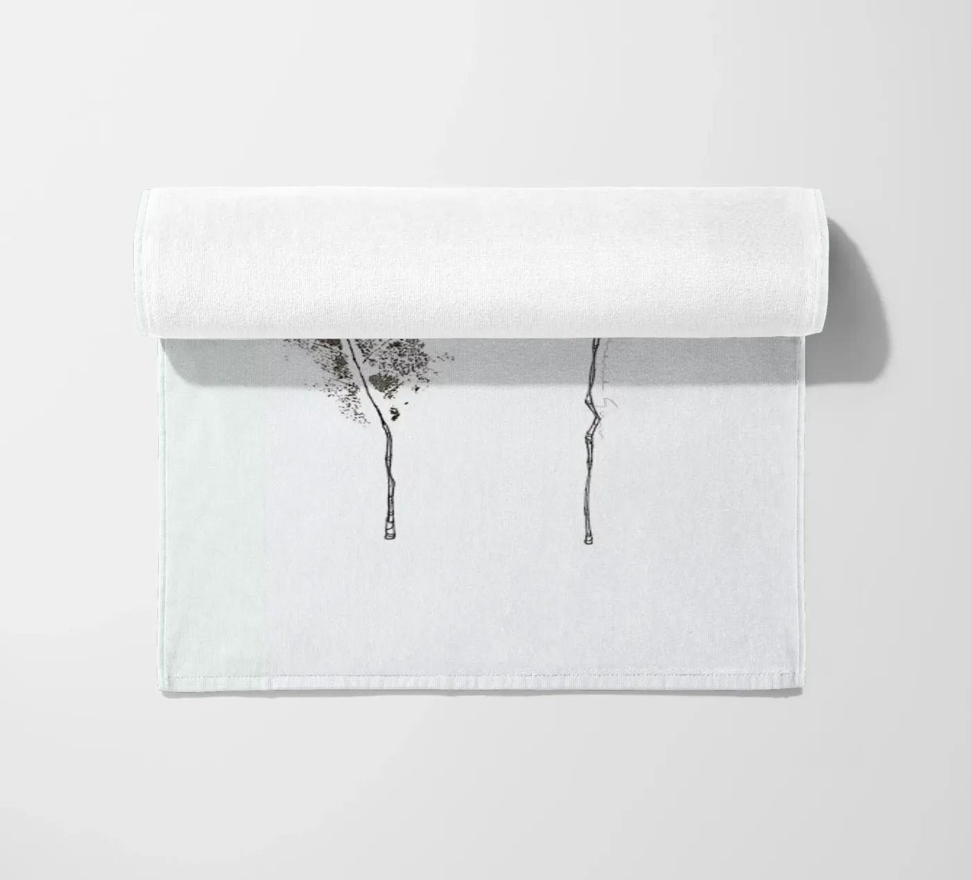 H beach towel by Marina Guiu