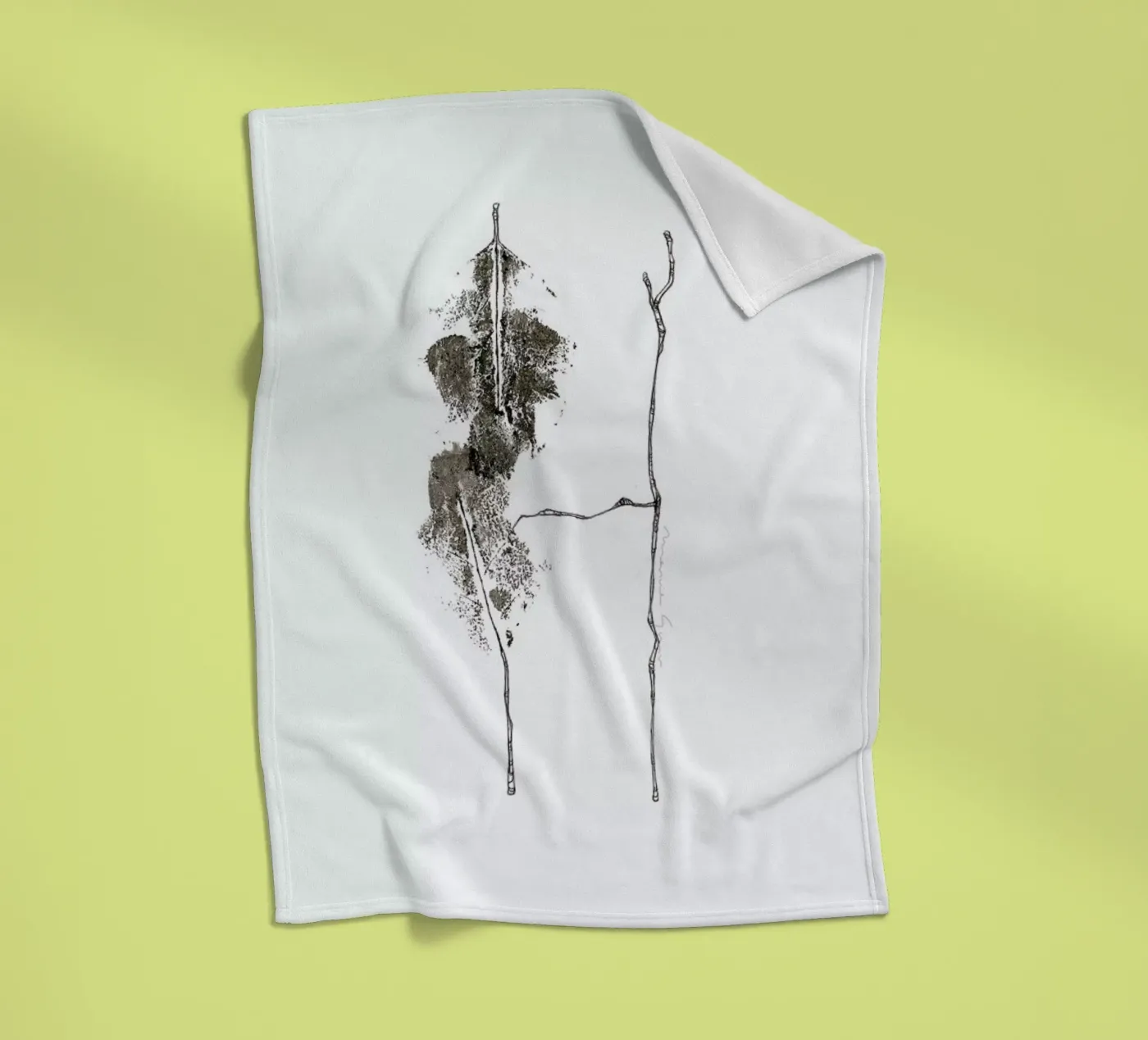 H Fleecedecke von Marina Guiu