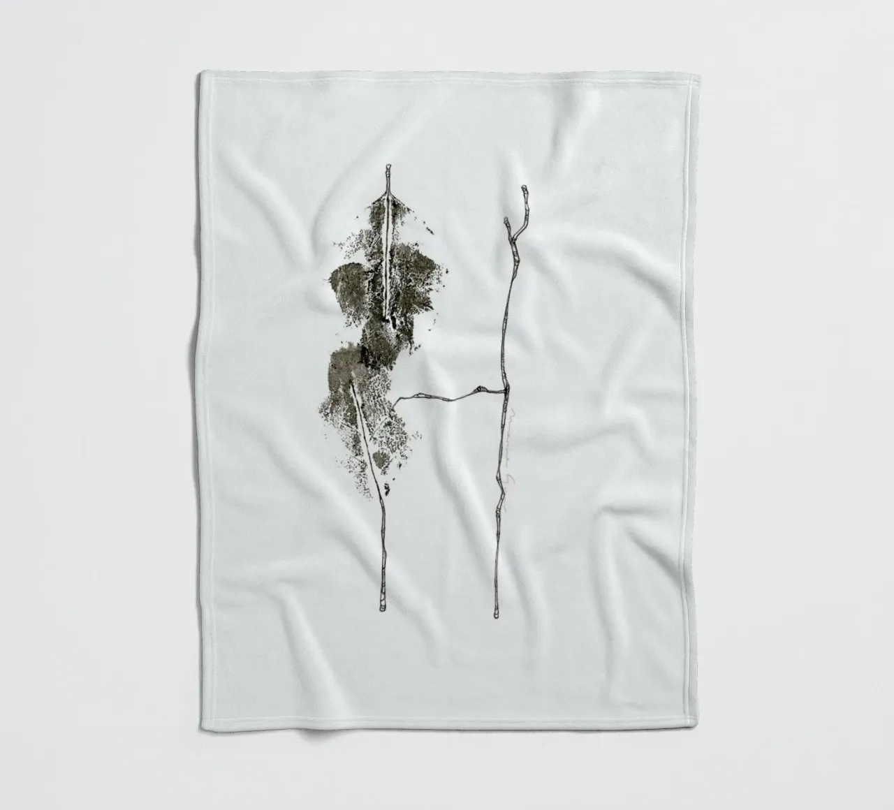 H fleecedeken van Marina Guiu