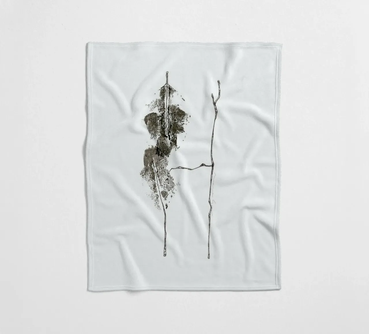 H fleecedeken van Marina Guiu