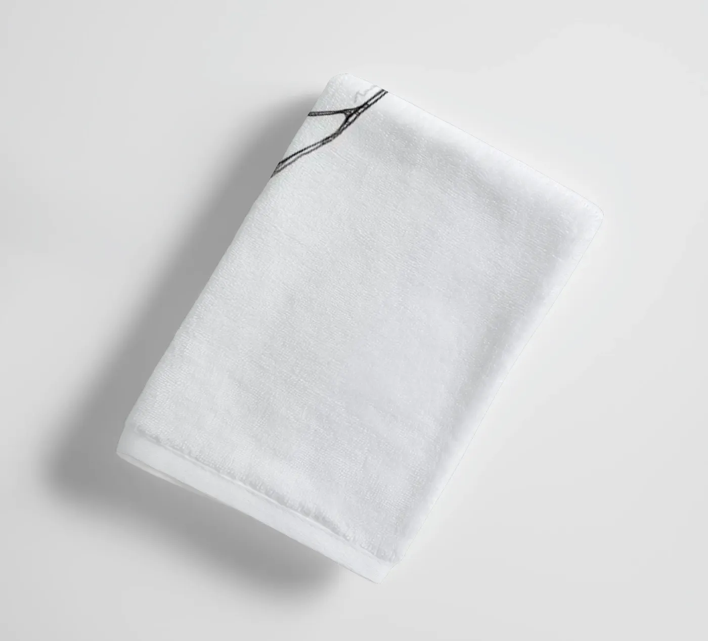 V towel by Marina Guiu