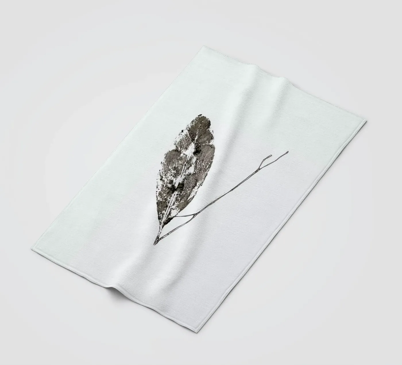 V fleecedeken van Marina Guiu