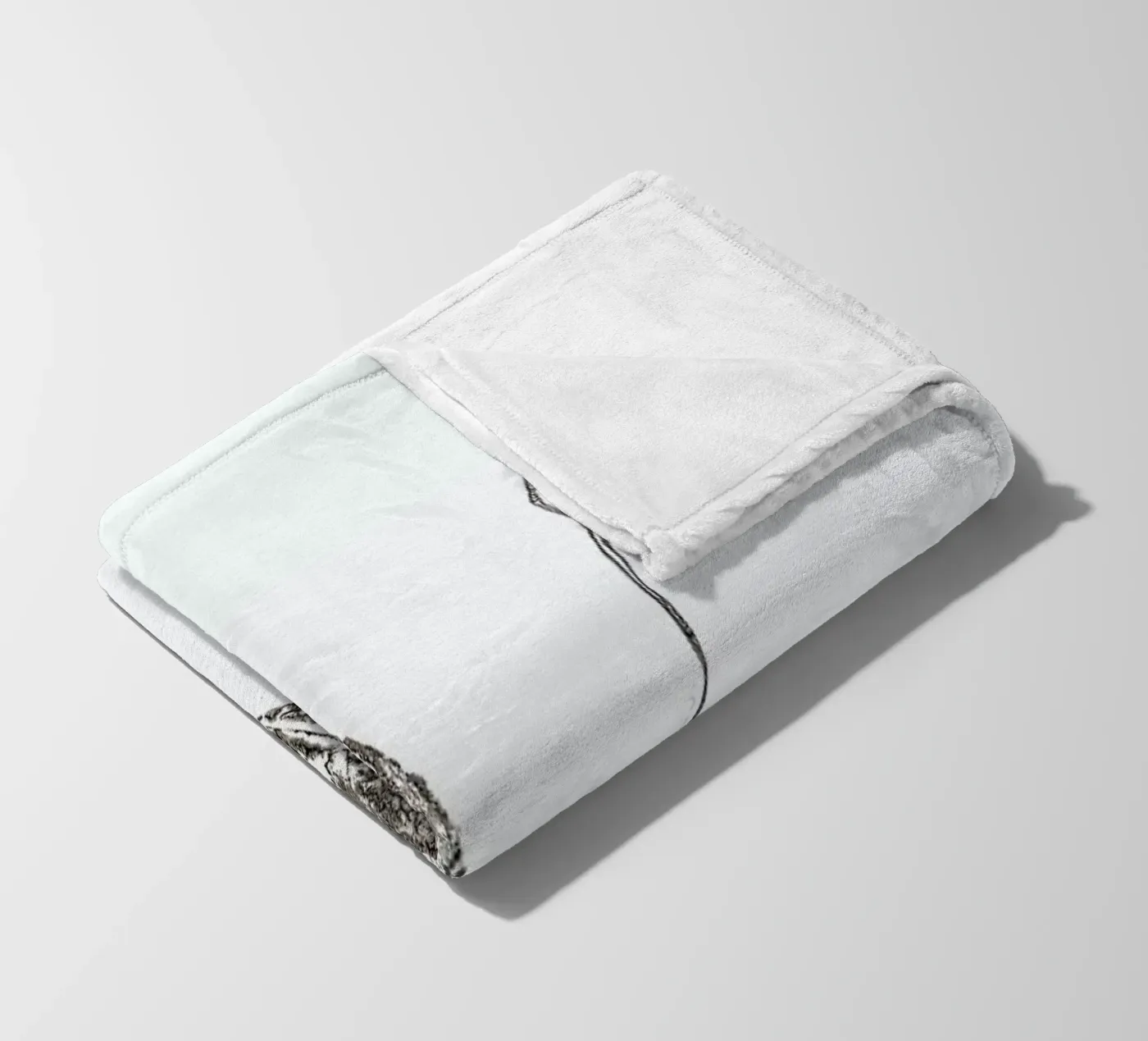 V fleecedeken van Marina Guiu