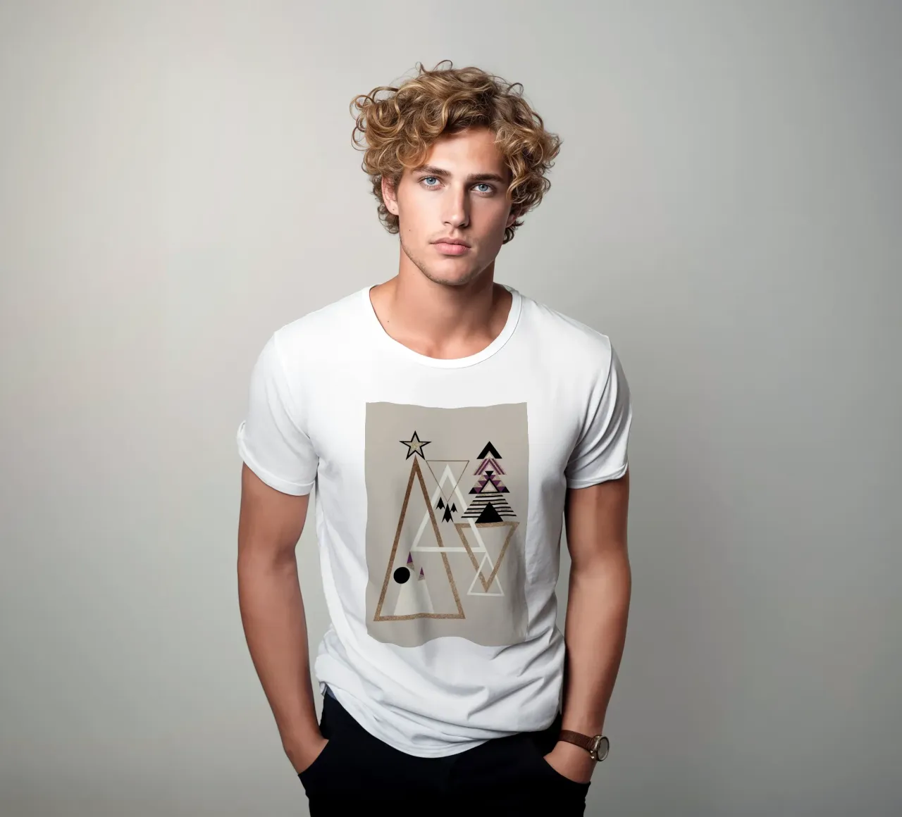 Abstract 1 t-shirt da Sabrina Ziegenhorn