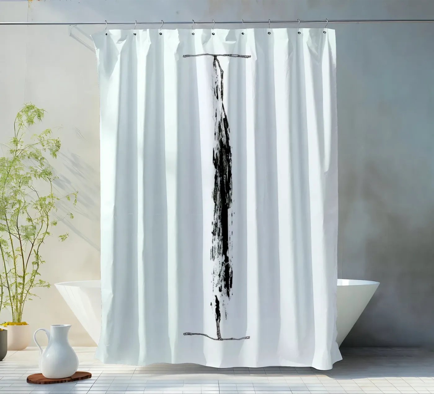 I douchegordijn van Marina Guiu