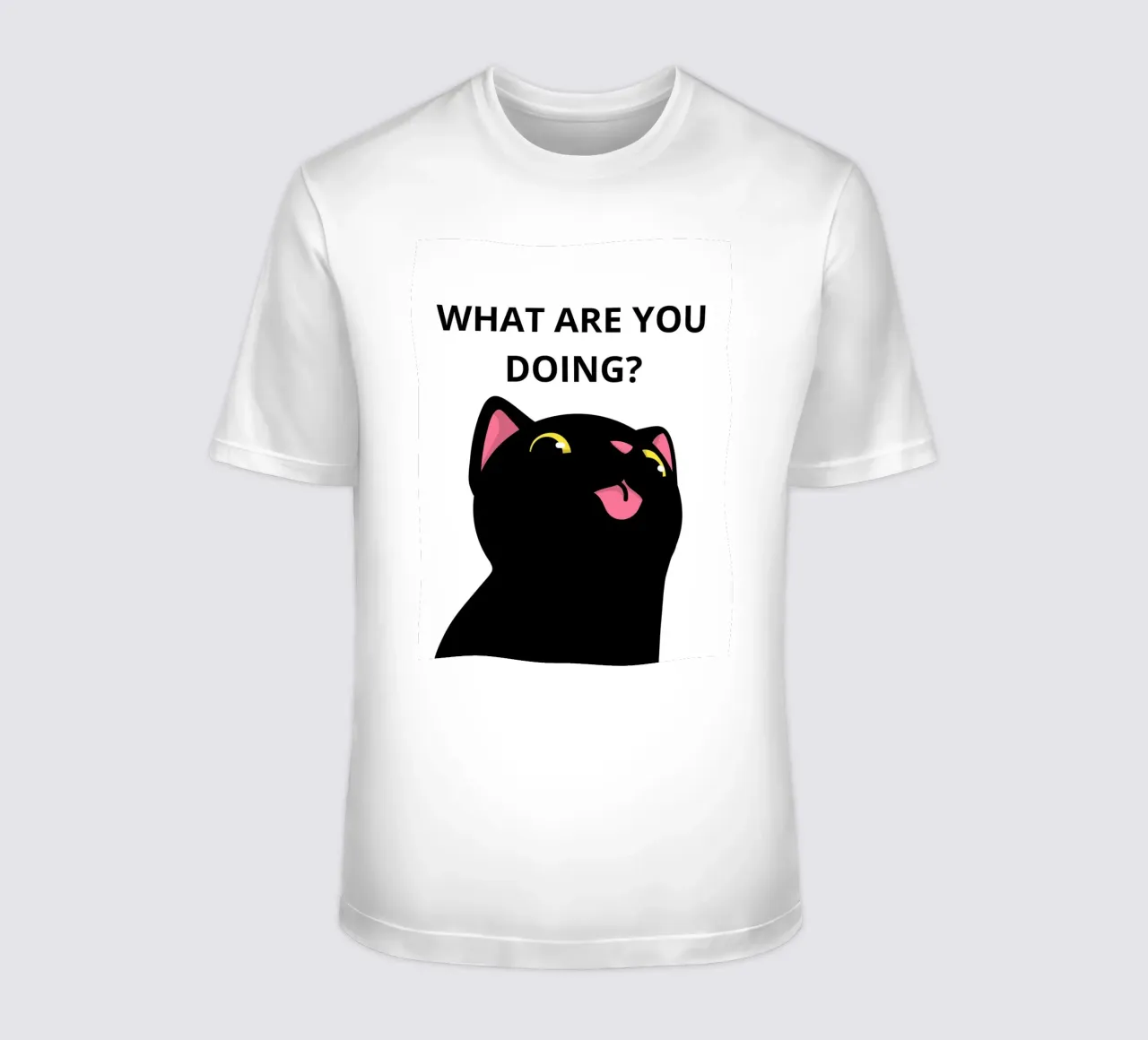 WHAT ARE YOU DOING? t-shirt da LisaArtes