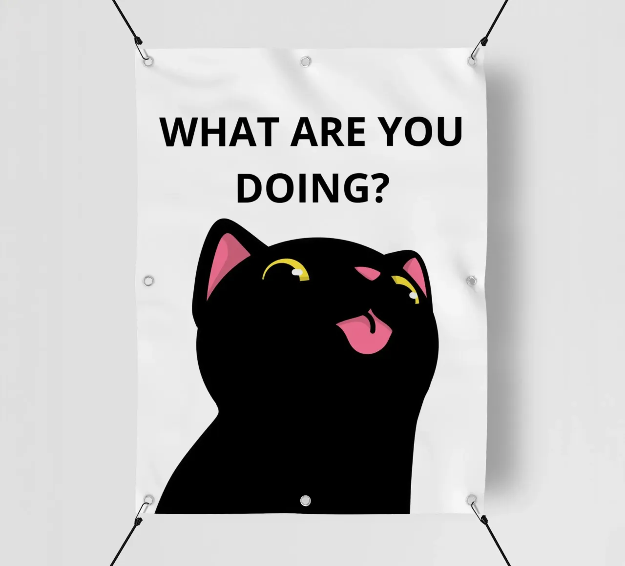 WHAT ARE YOU DOING? telo in pvc da LisaArtes