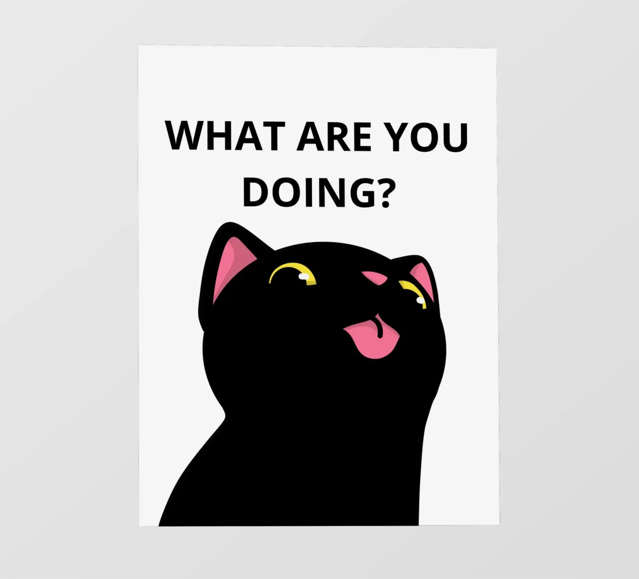 WHAT ARE YOU DOING? telo in pvc da LisaArtes