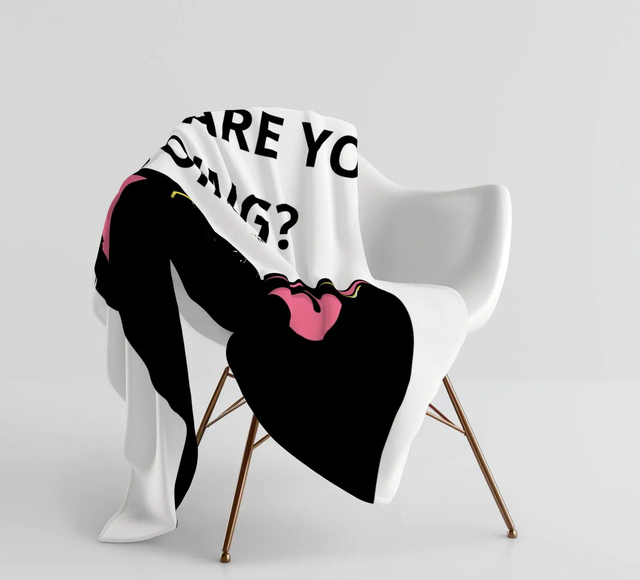 WHAT ARE YOU DOING? coperta in pile da LisaArtes