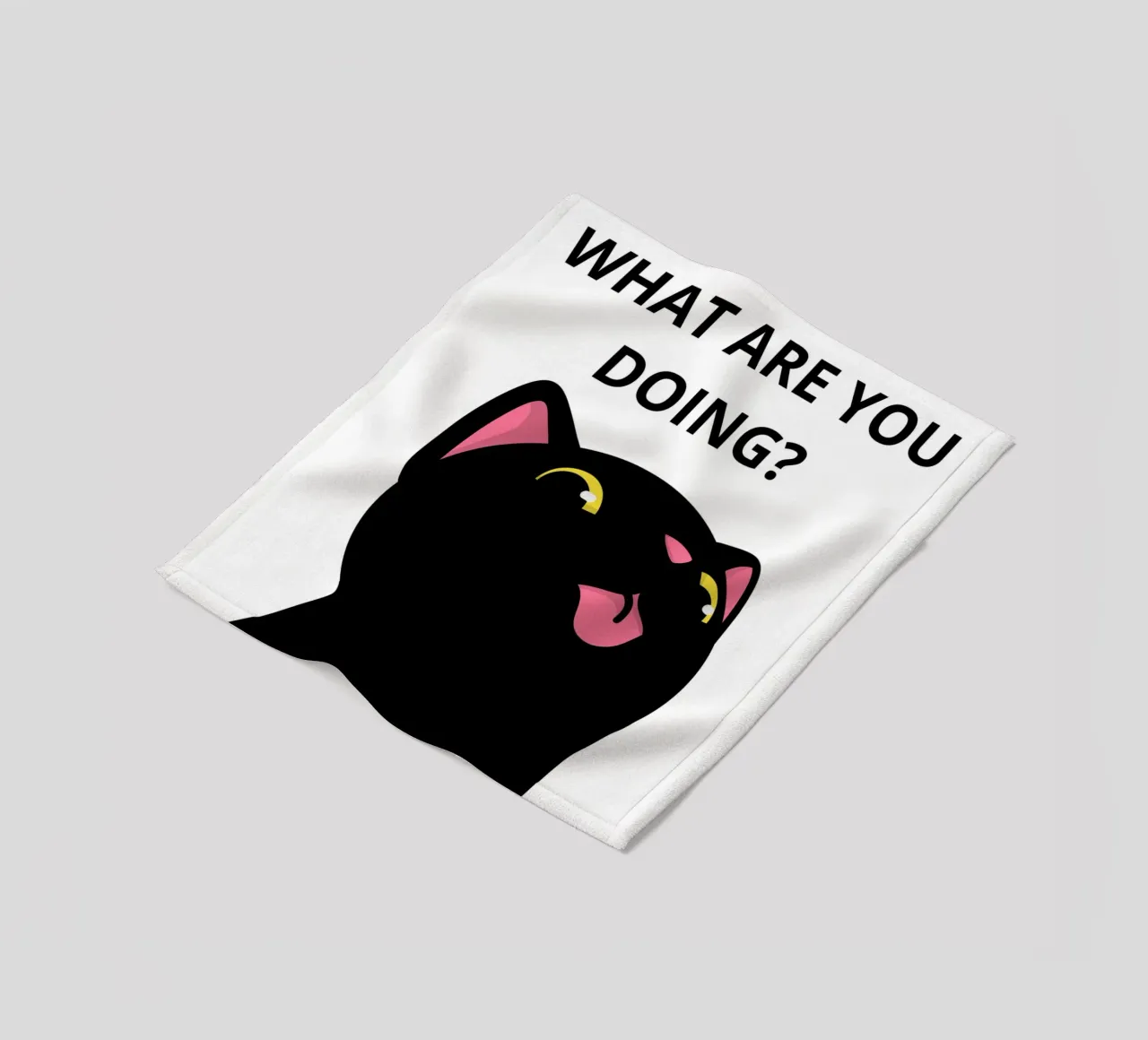 WHAT ARE YOU DOING? coperta in pile da LisaArtes