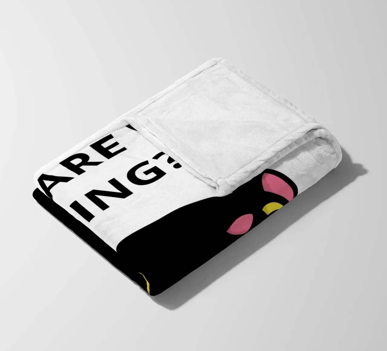 WHAT ARE YOU DOING? coperta in pile da LisaArtes