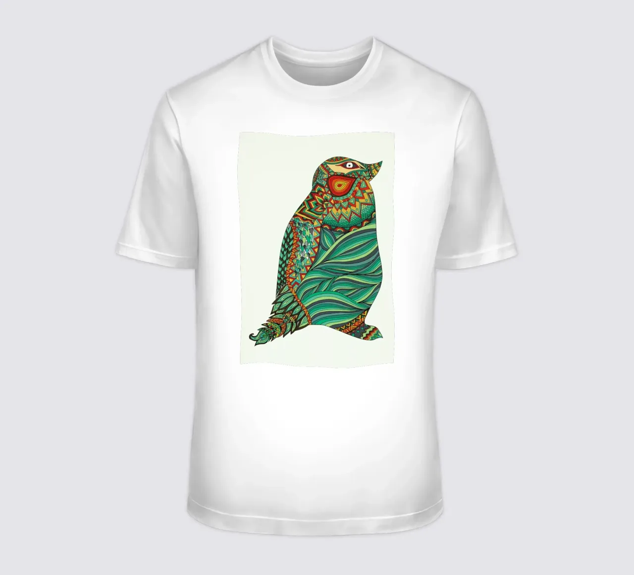 Ethnic Penguin t-shirt by Pom Graphic Design