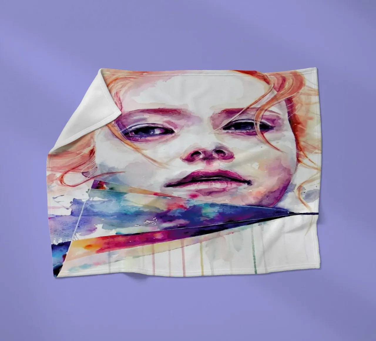 Conspiracy of Silence fleece blanket by agnes-cecile