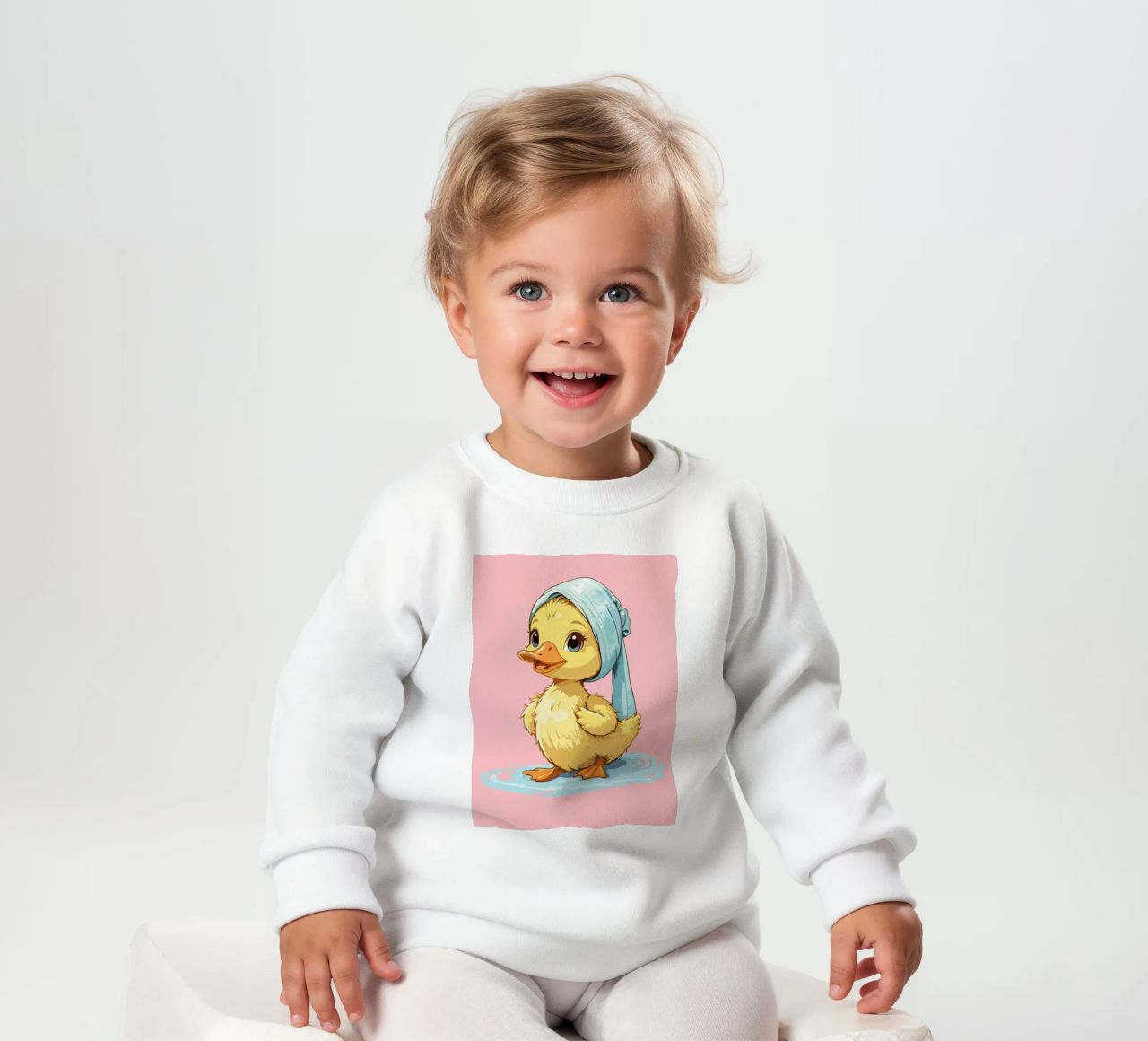 Cute duckling felpa neonato da LisaArtes