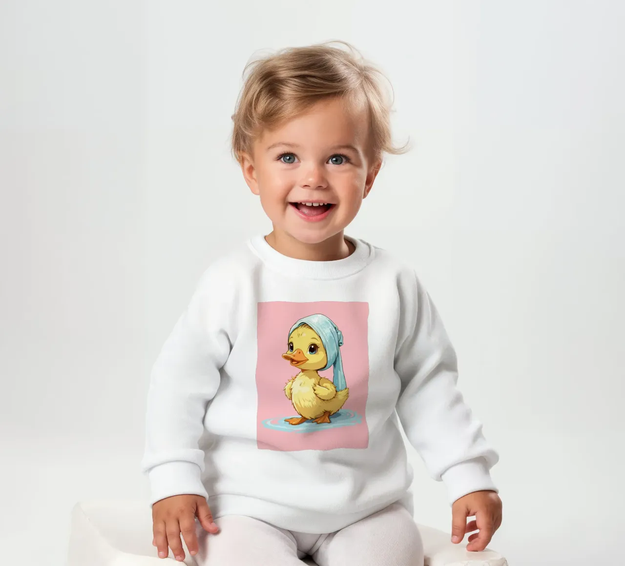 Cute duckling felpa neonato da LisaArtes