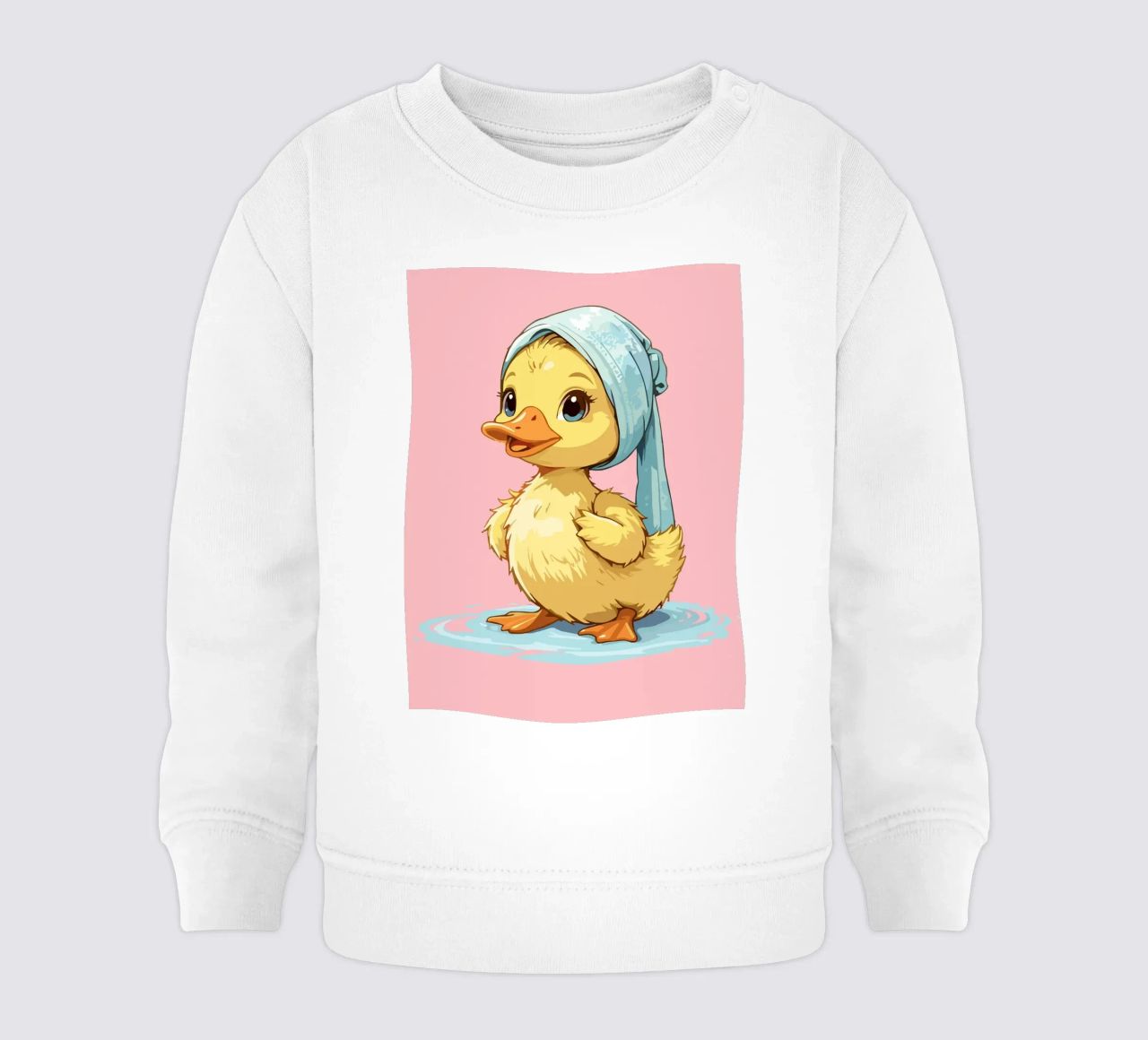 Cute duckling felpa neonato da LisaArtes