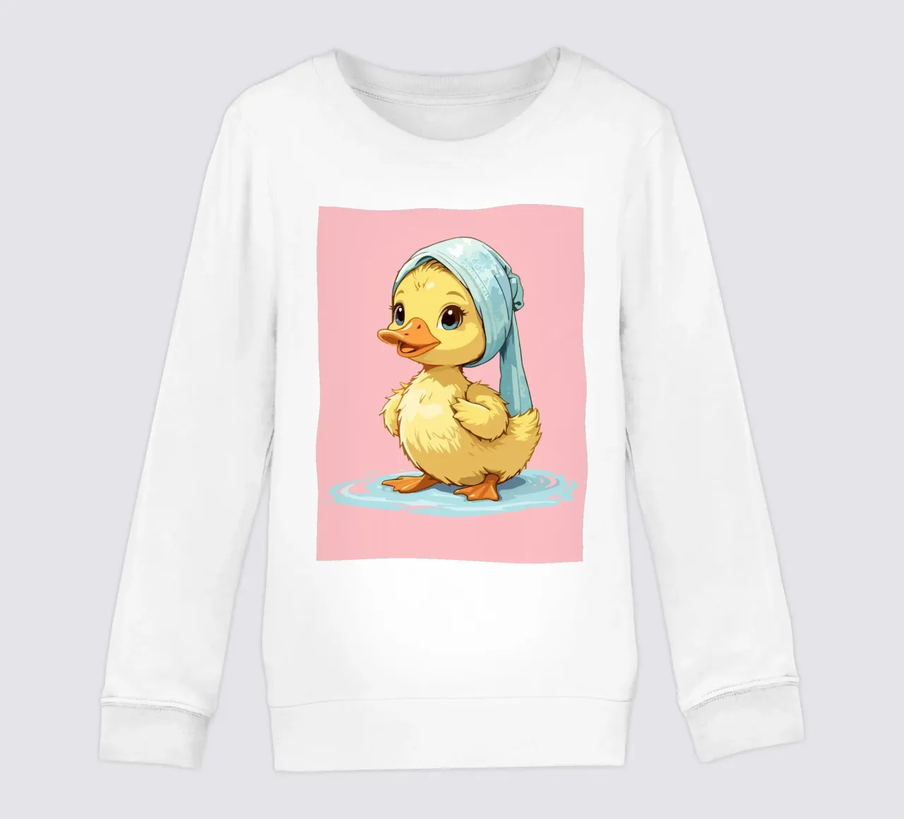 Cute duckling felpa bambino da LisaArtes