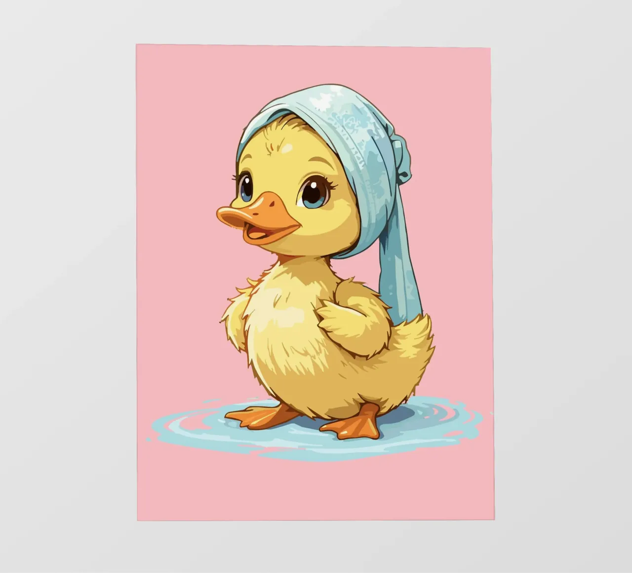 Cute duckling pellicola backlit da LisaArtes