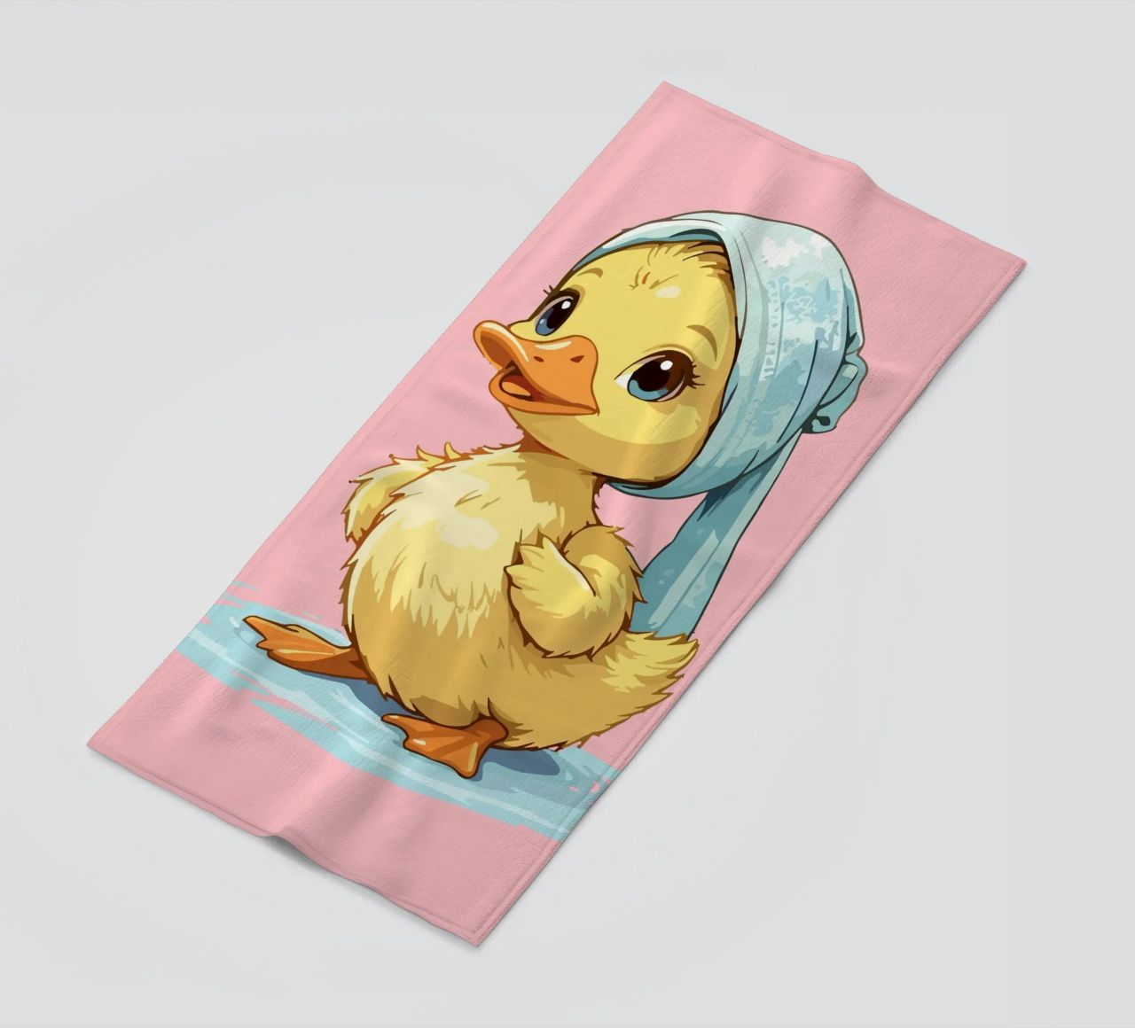 Cute duckling serviette de plage de LisaArtes