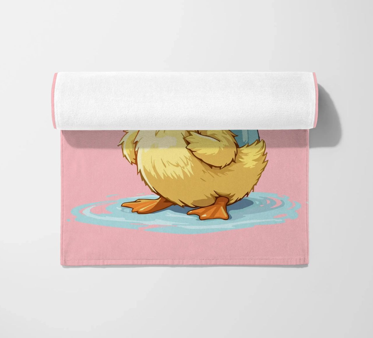 Cute duckling serviette de plage de LisaArtes