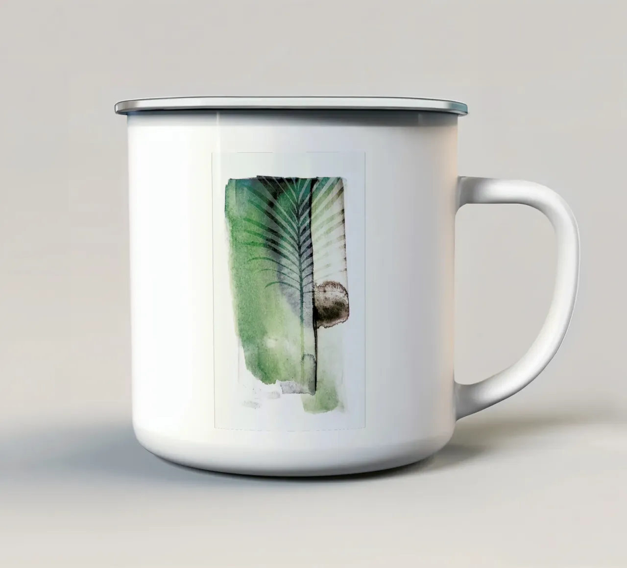 Jurassic Cycad tazza in smalto da Shot By Clint