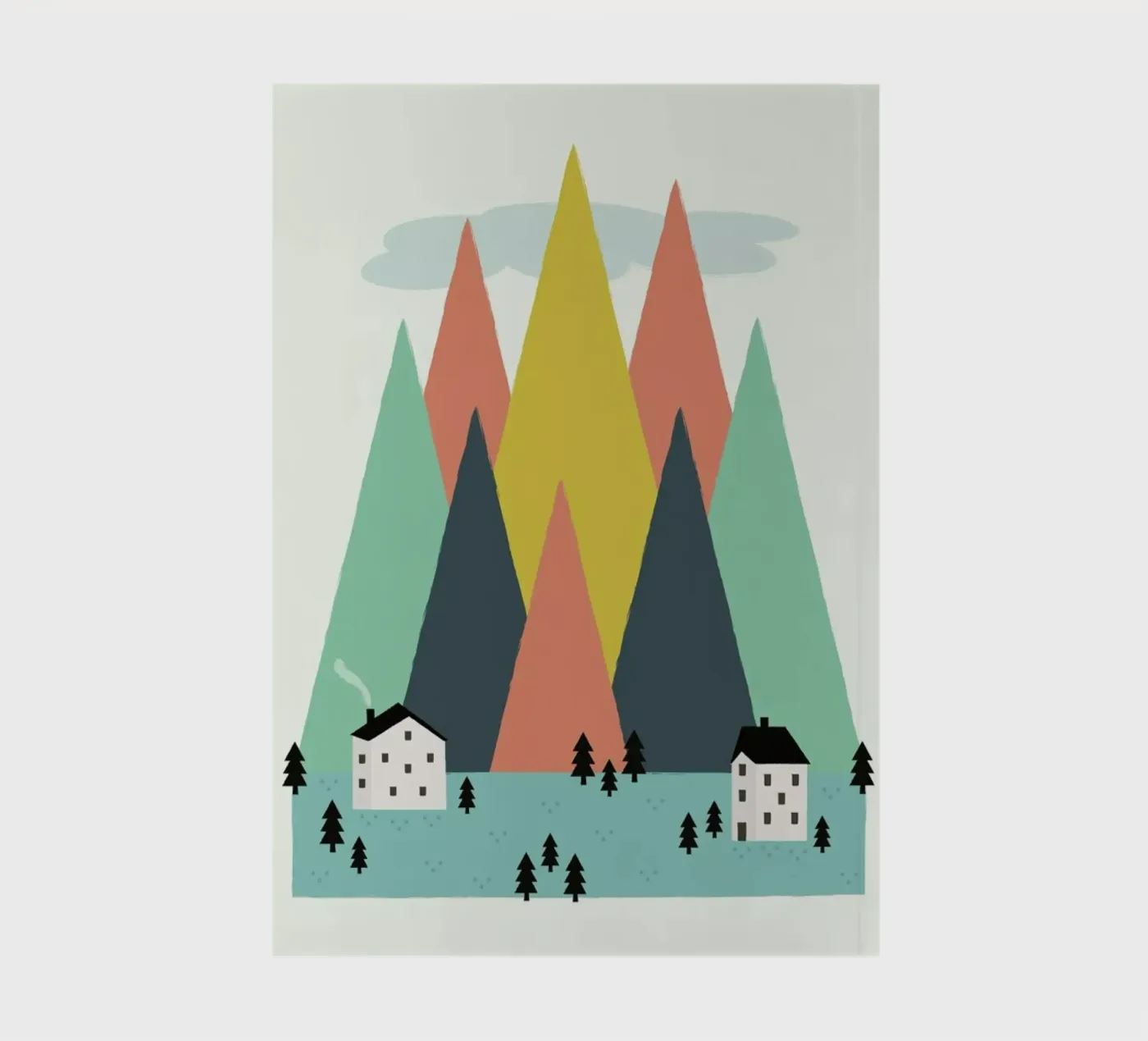 The High Mountains notebook by Karin Bijlsma