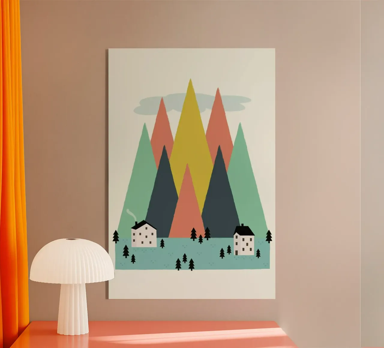 The High Mountains plexiglass da Karin Bijlsma