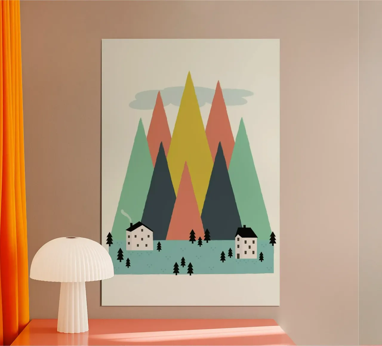 The High Mountains hahnemühle by Karin Bijlsma