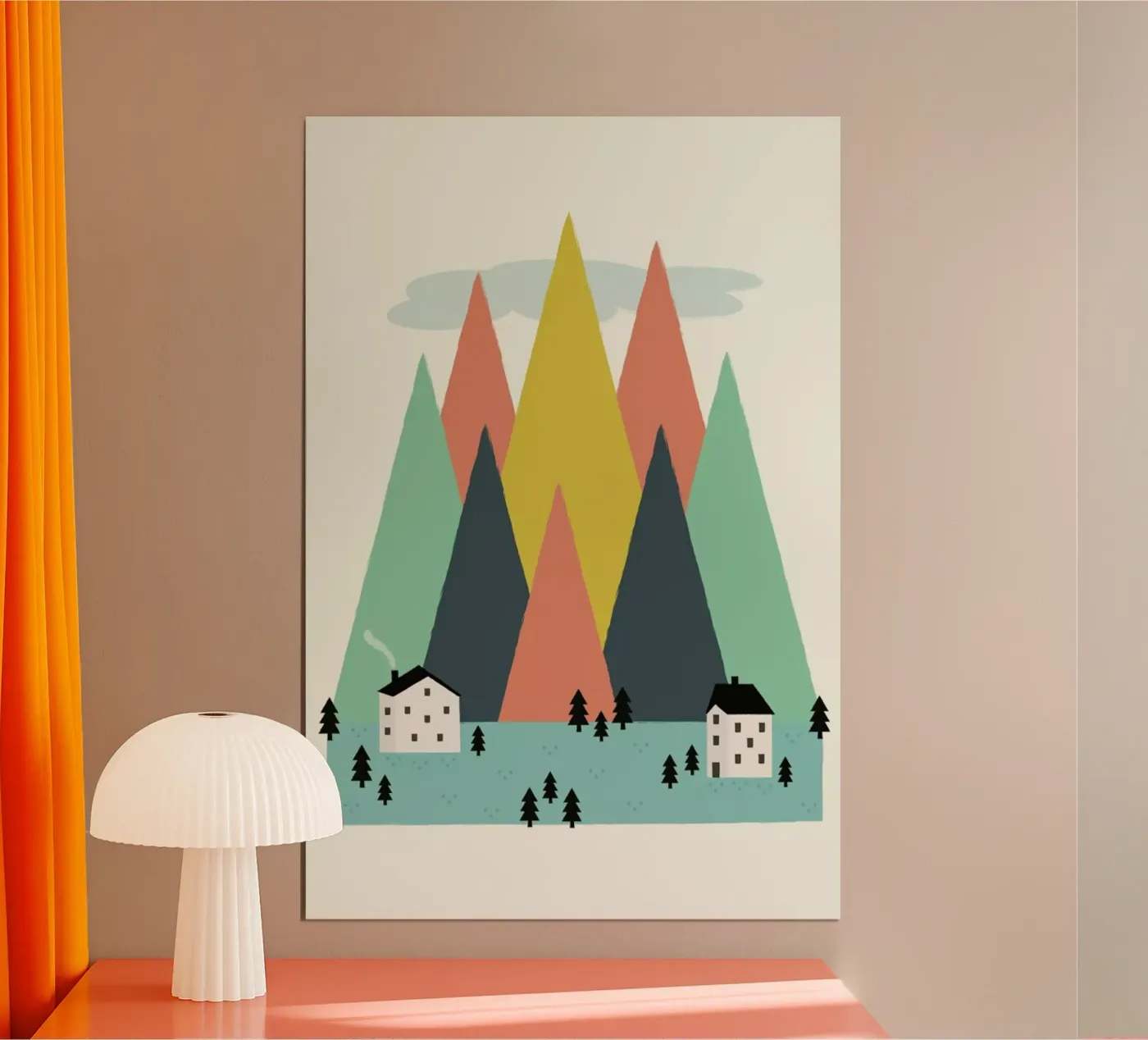 The High Mountains poster da Karin Bijlsma
