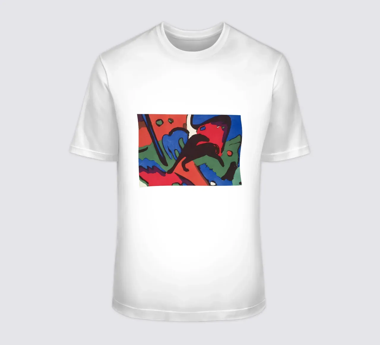 Franz Marc - Il cavaliere azzurro (Der Blaue Reiter) t-shirt da Timeless Artworks