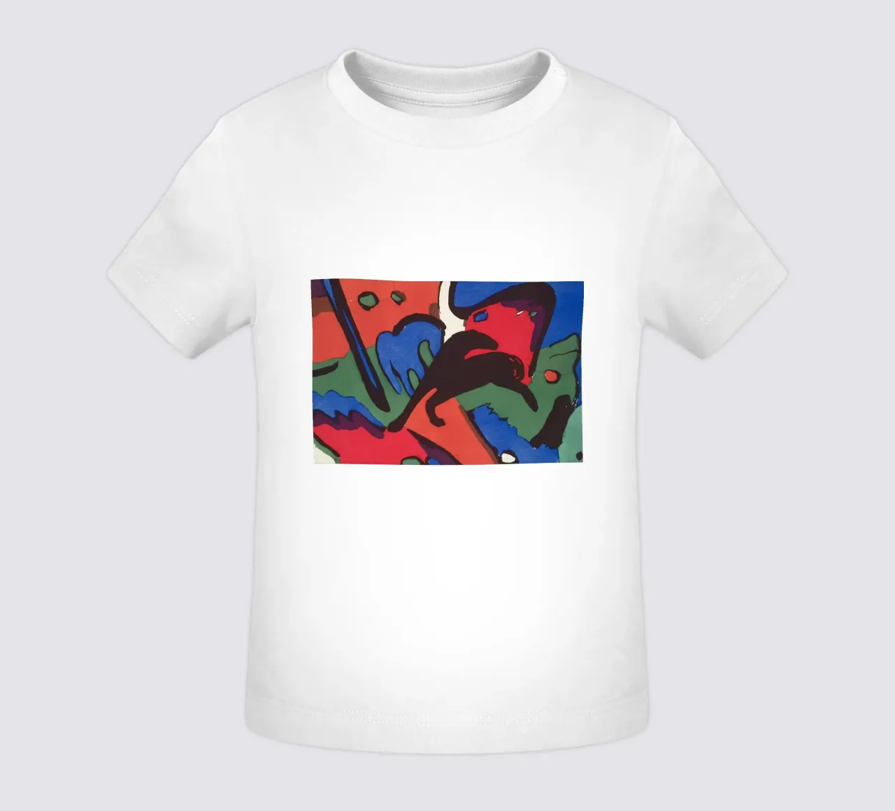 Franz Marc - Il cavaliere azzurro (Der Blaue Reiter) maglietta neonato da Timeless Artworks