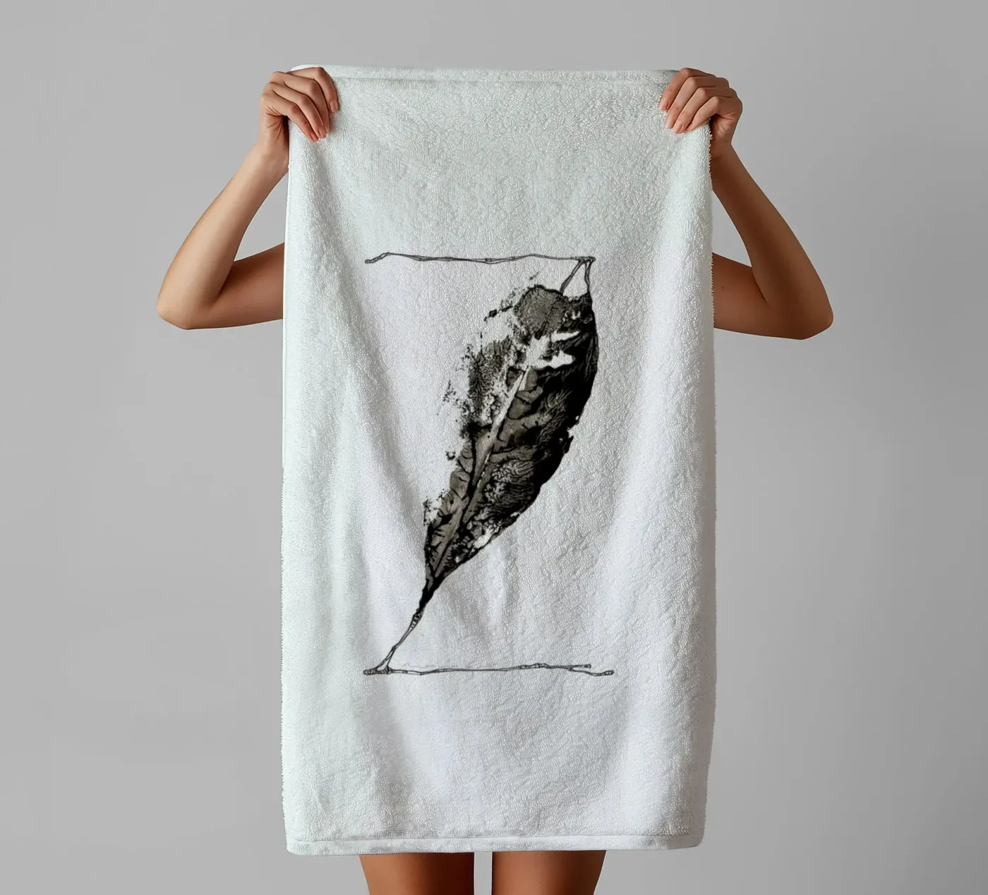 Z towel by Marina Guiu