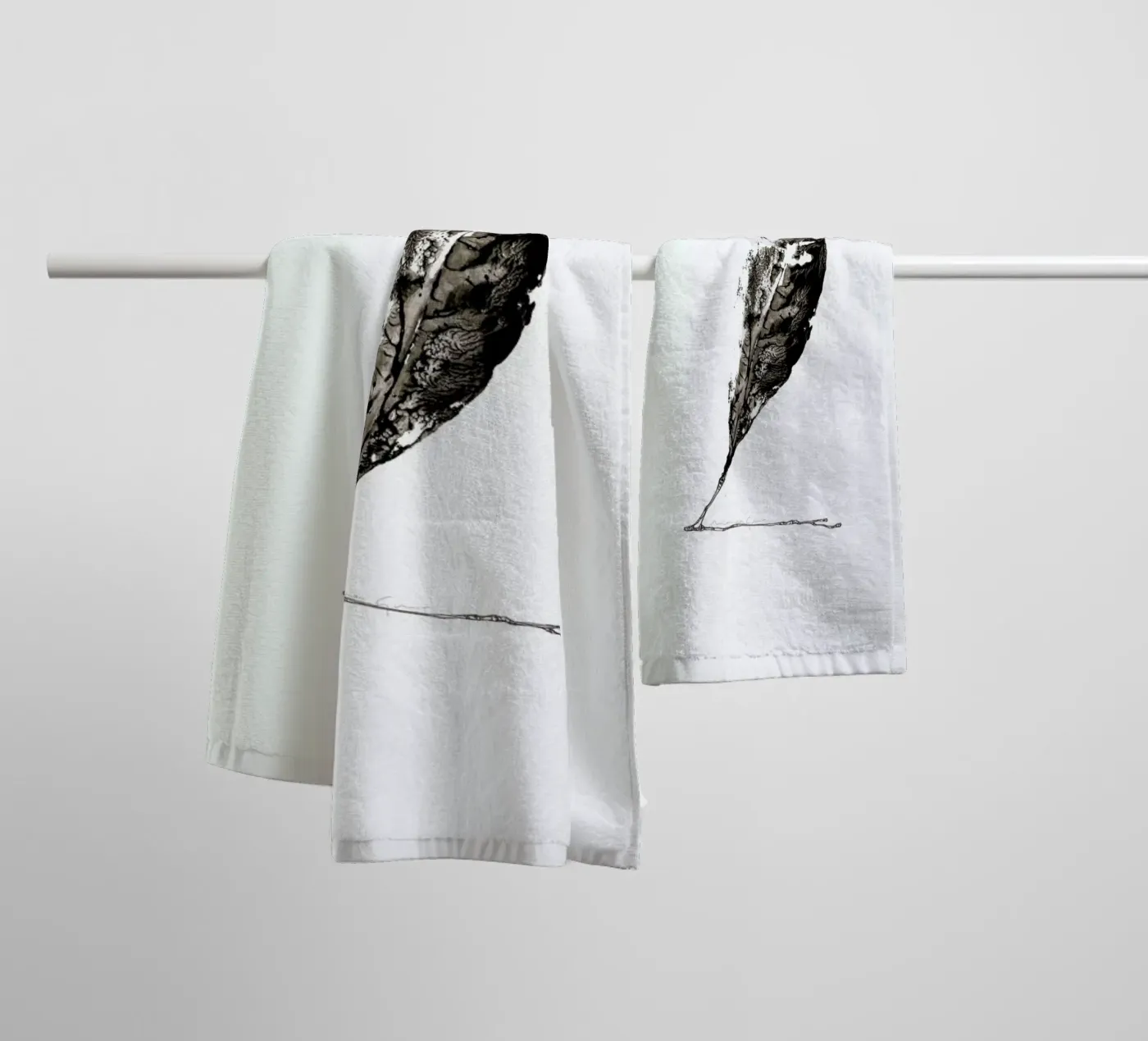 Z towel by Marina Guiu