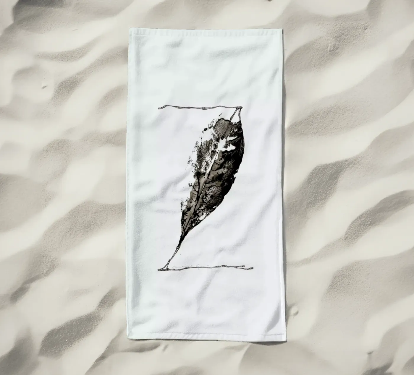 Z strandhanddoek van Marina Guiu